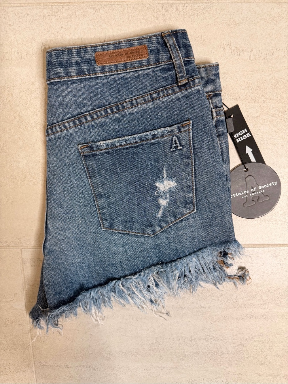 🩷2 for 40- Articles Of Society Distressed Blue Denim Cutoff Shorts